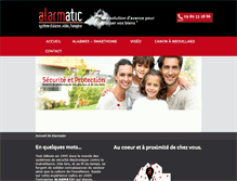 Tablet Screenshot of alarmatic.fr